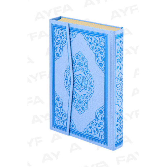Kur'an-ı Kerim Cami Boy Mavi Renk