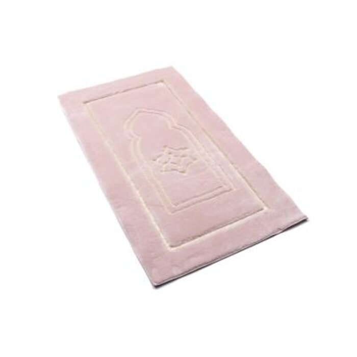 Secdem Çocuk Lüks Seccade ( pembe-gri renk)