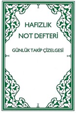 Hafızlık Not Defteri / Günlük takip çizelgesi