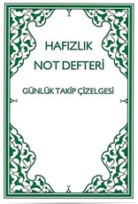 Hafızlık Not Defteri / Günlük takip çizelgesi