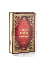 Ayfa Kur'an-ı Kerim ve Renkli Kirik Kelime Meali Rahle Boy