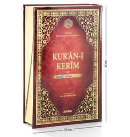 Kur'an-ı Kerim ve Renkli Kelime Meali Rahle Boy - Copy