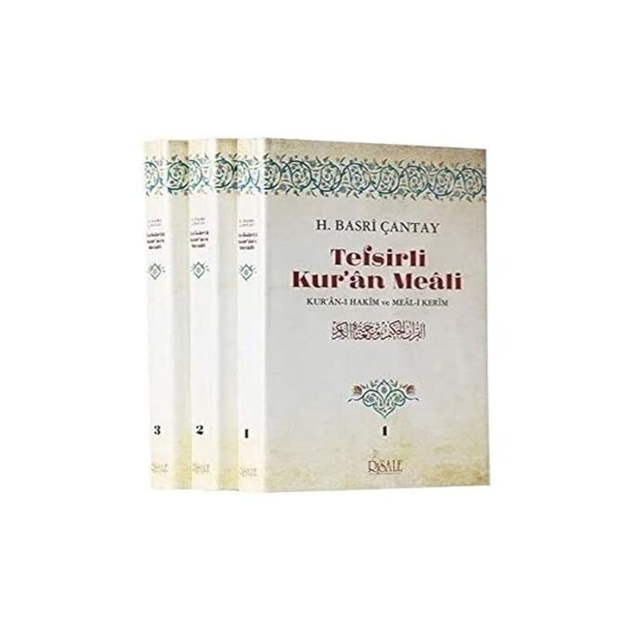 H. Basri Cantay Tefsirli Kuran Meali Ve Kuranı Hakim Ve Meali Kerim 3 Cilt Tam Metin