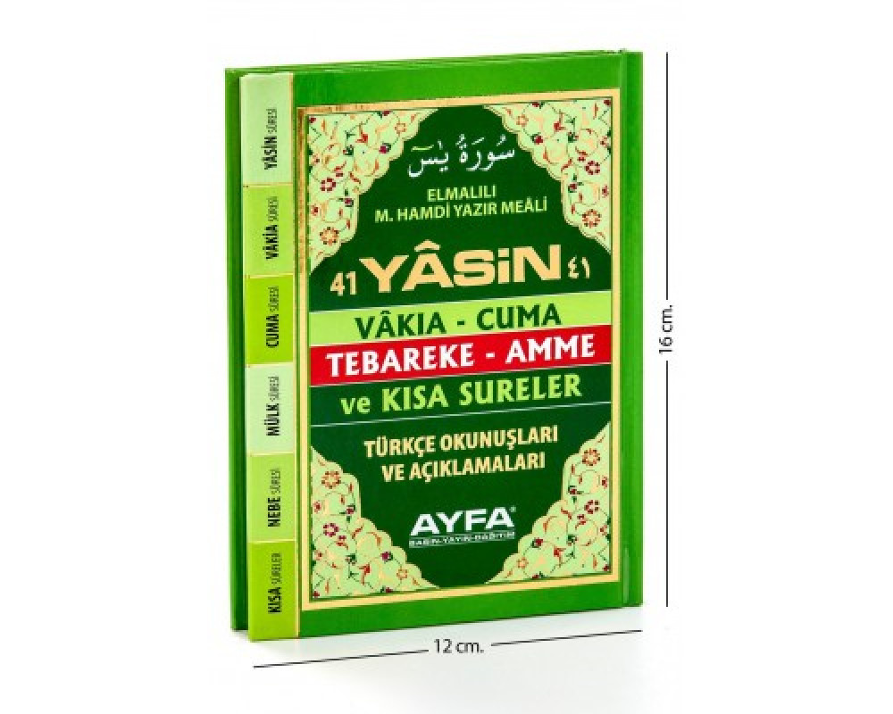 41 YASİN SERT KAPAK - ÇANTA BOY