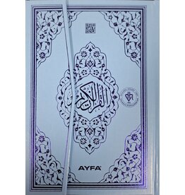 AYFA HDV Baskılı Kur'anı Kerim Orta Boy Mavi Renk