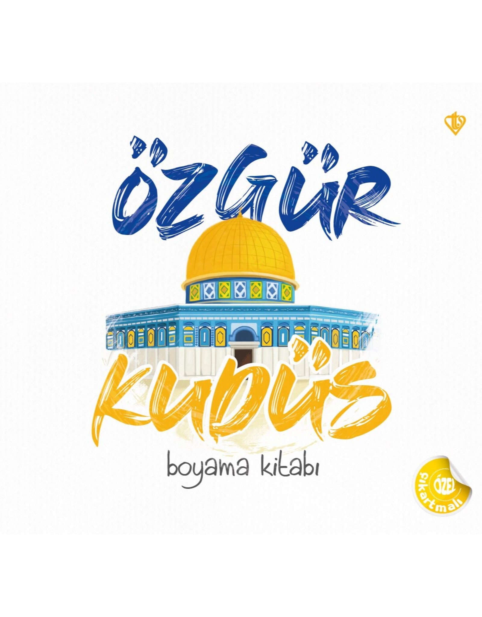 Türkiye Diyanet Vakfı Yayınları ozgür kudus boyama kitabi