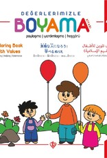 Türkiye Diyanet Vakfı Yayınları Değerlerimizle boyama paylaşma/ yardımlaşma/hoşgoru