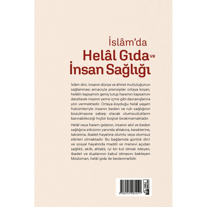 Türkiye Diyanet Vakfı Yayınları İslam'da Helal Gıda ve İnsan Sağlığı