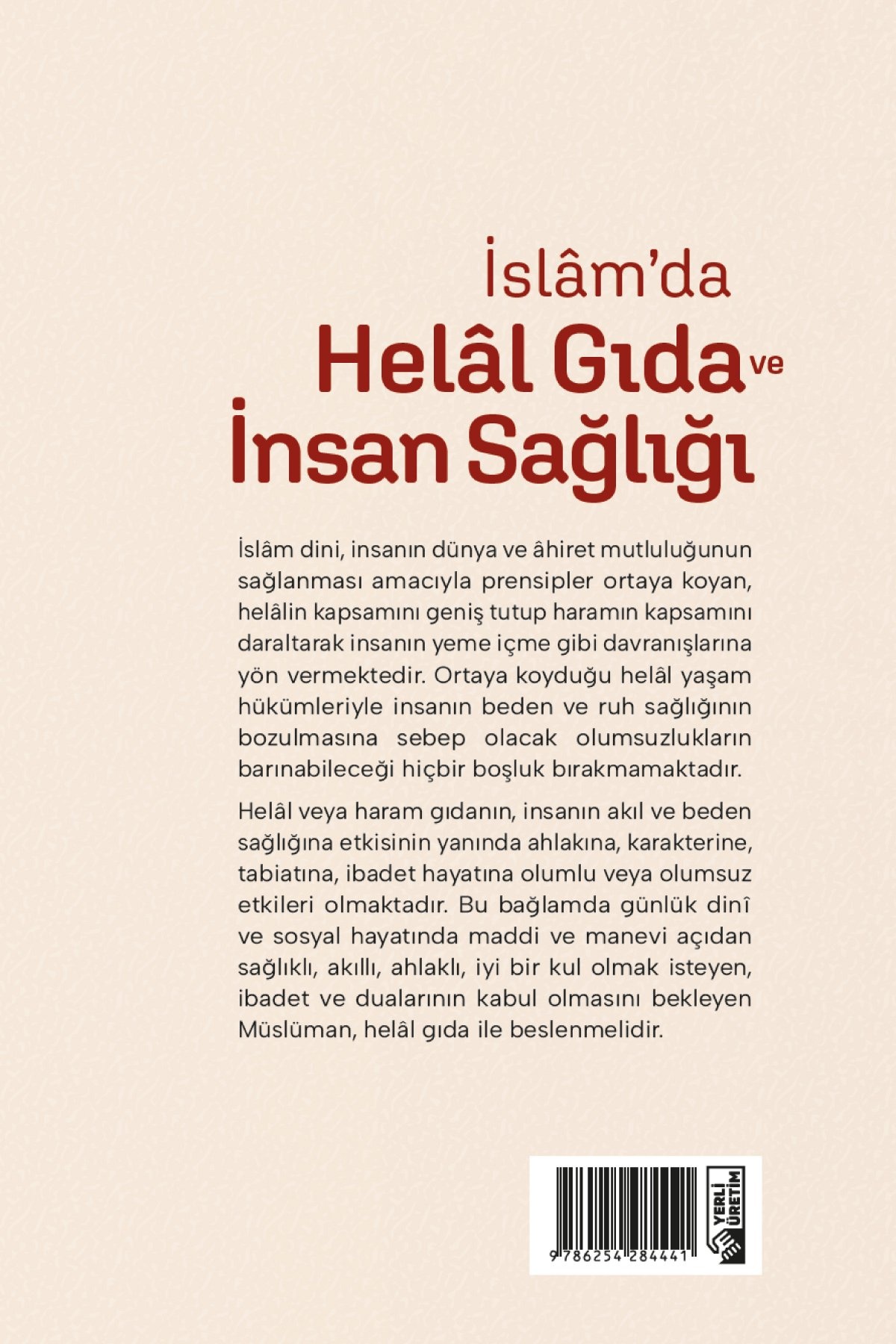 Türkiye Diyanet Vakfı Yayınları İslam'da Helal Gıda ve İnsan Sağlığı