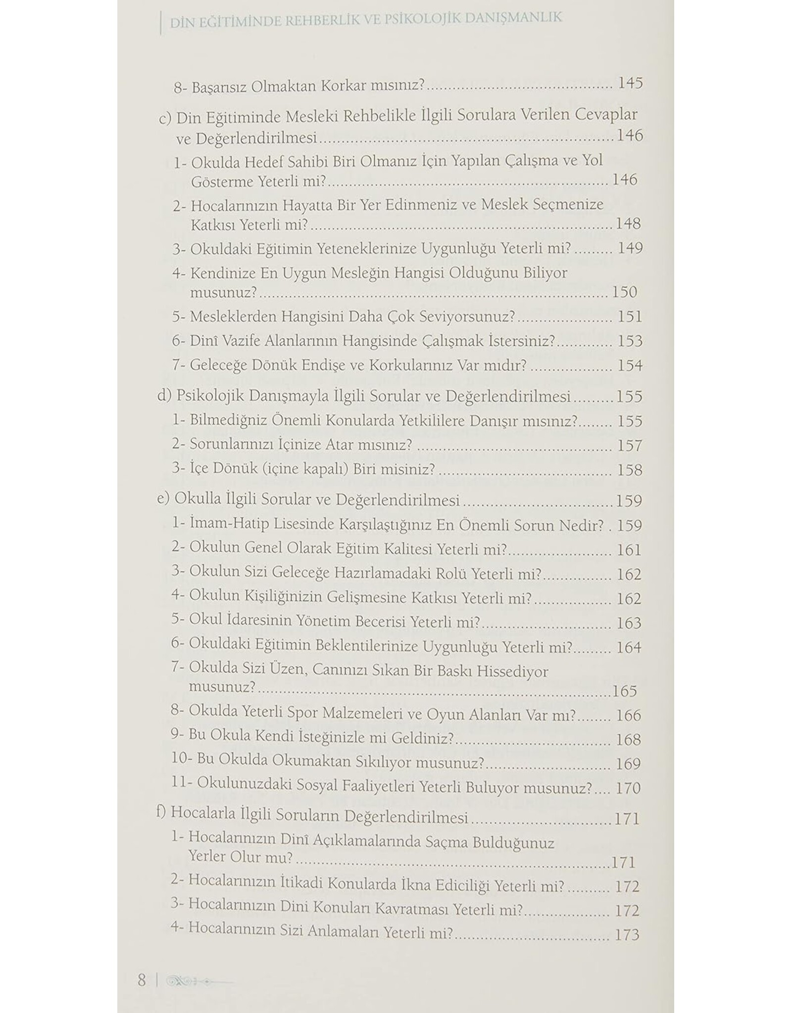 Din Egitiminde Rehberlik Ve Psikolojik Danismanlik