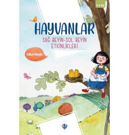 Türkiye Diyanet Vakfı Yayınları Hayvanlar Sag Beyin Sol Beyin Etkinlikleri