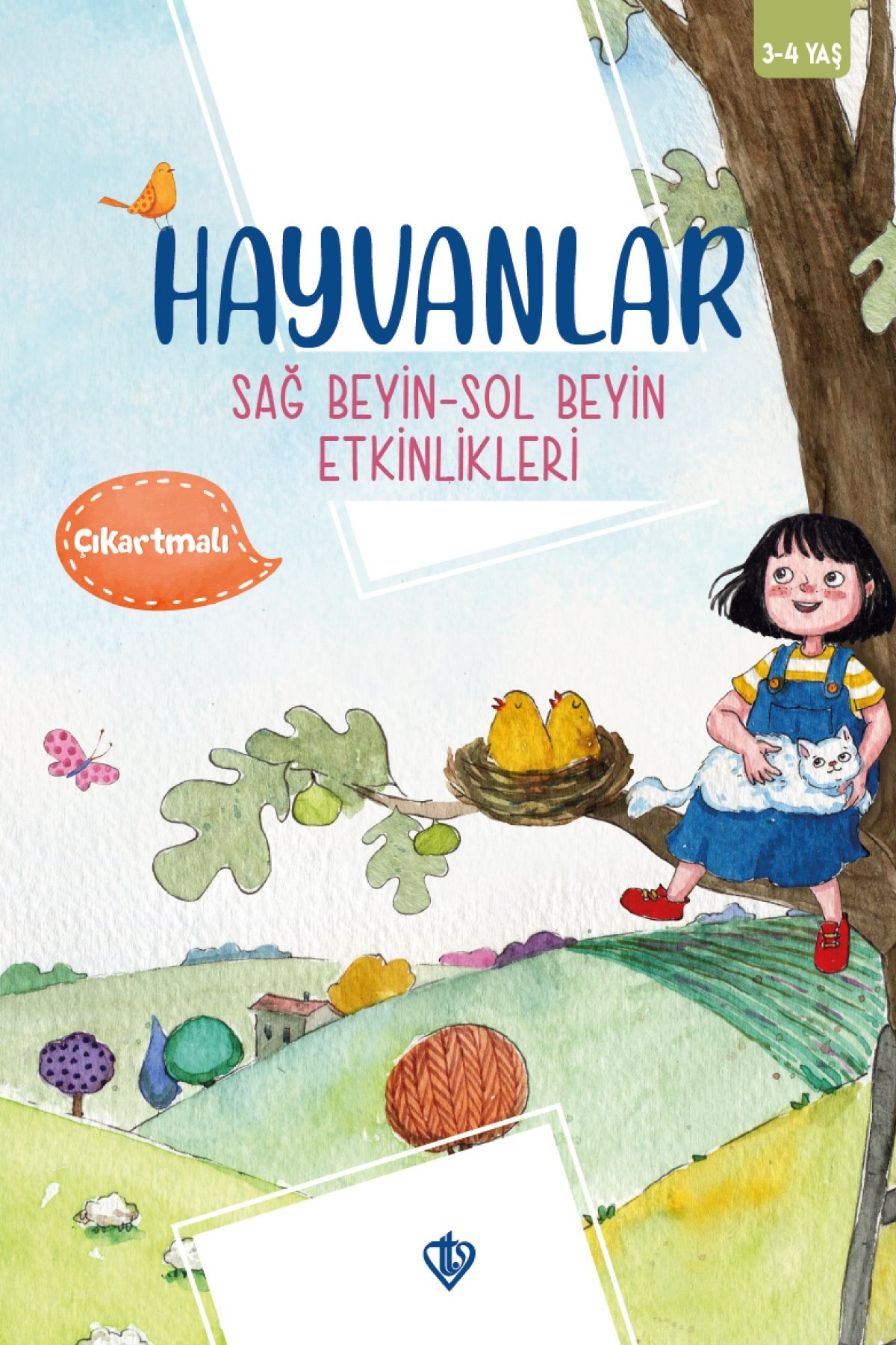 Türkiye Diyanet Vakfı Yayınları Hayvanlar Sag Beyin Sol Beyin Etkinlikleri