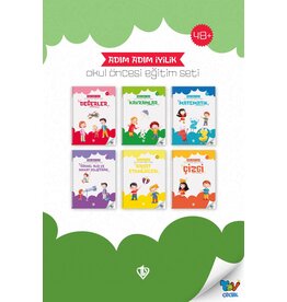 Türkiye Diyanet Vakfı Yayınları Adım Adım Iyilik Okul Oncesi Egitim Seti 6 Kitap