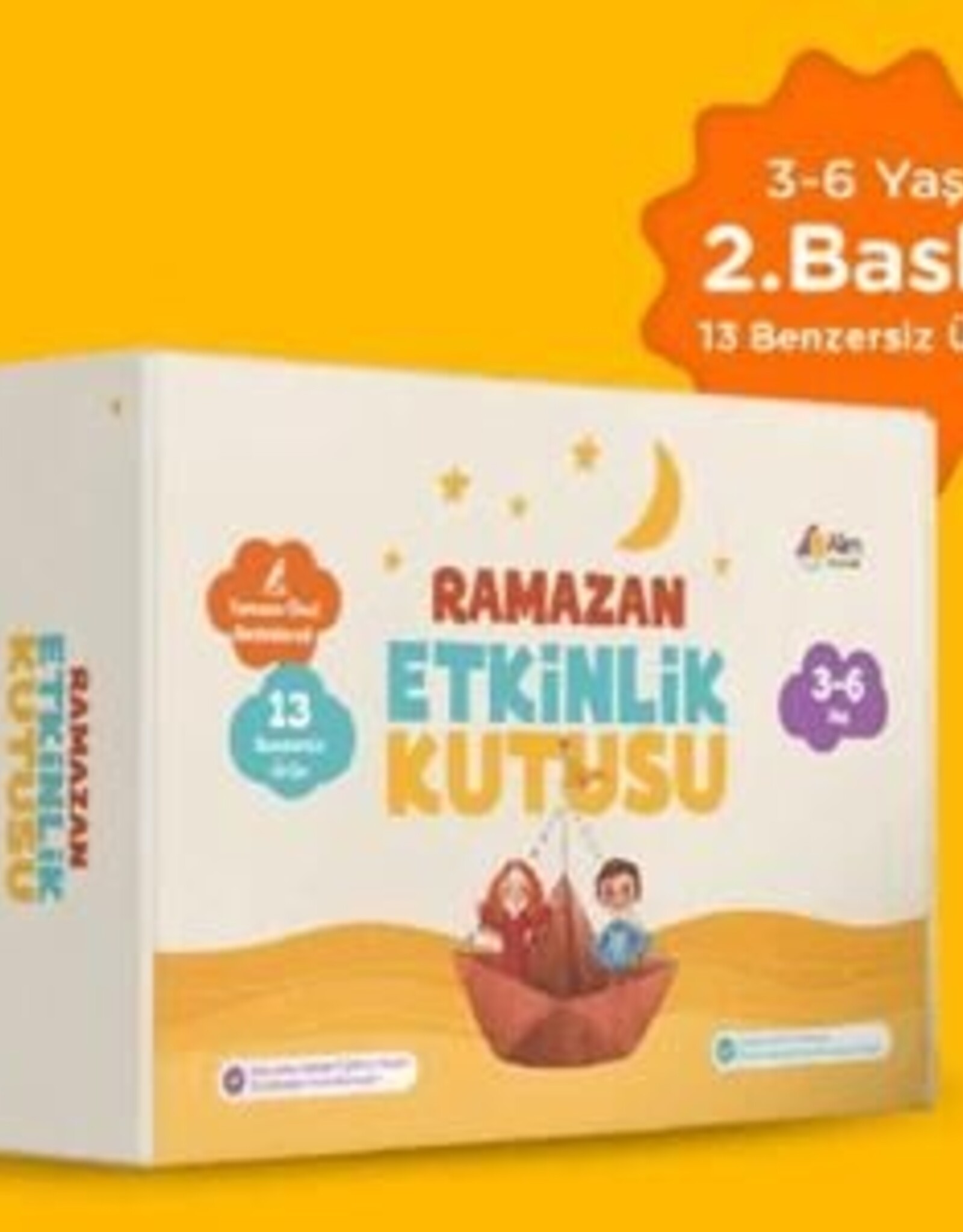 Ramazan Etkinlik Kutusu Turkce ve Hollandaca 3-6 Yas Icin