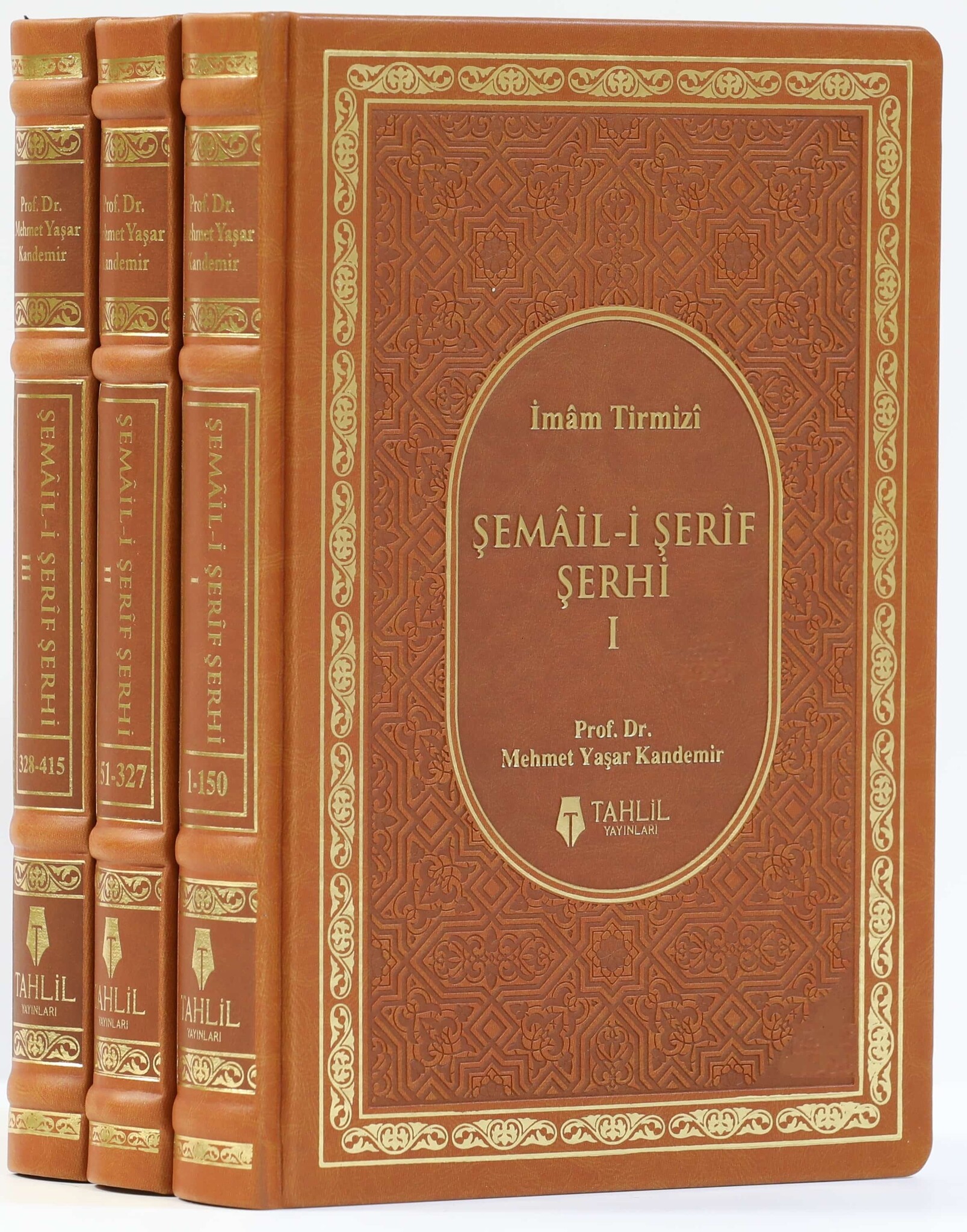 Mehmet Yasar Kandemir Şemail-i Şerif Şerhi ( Deri Kapak - 3 Cilt )