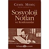 Sosyoloji Notları ve Konferansları
