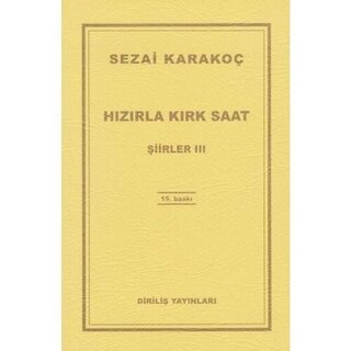 Sezai Karakoc Hızırla Kırk Saat