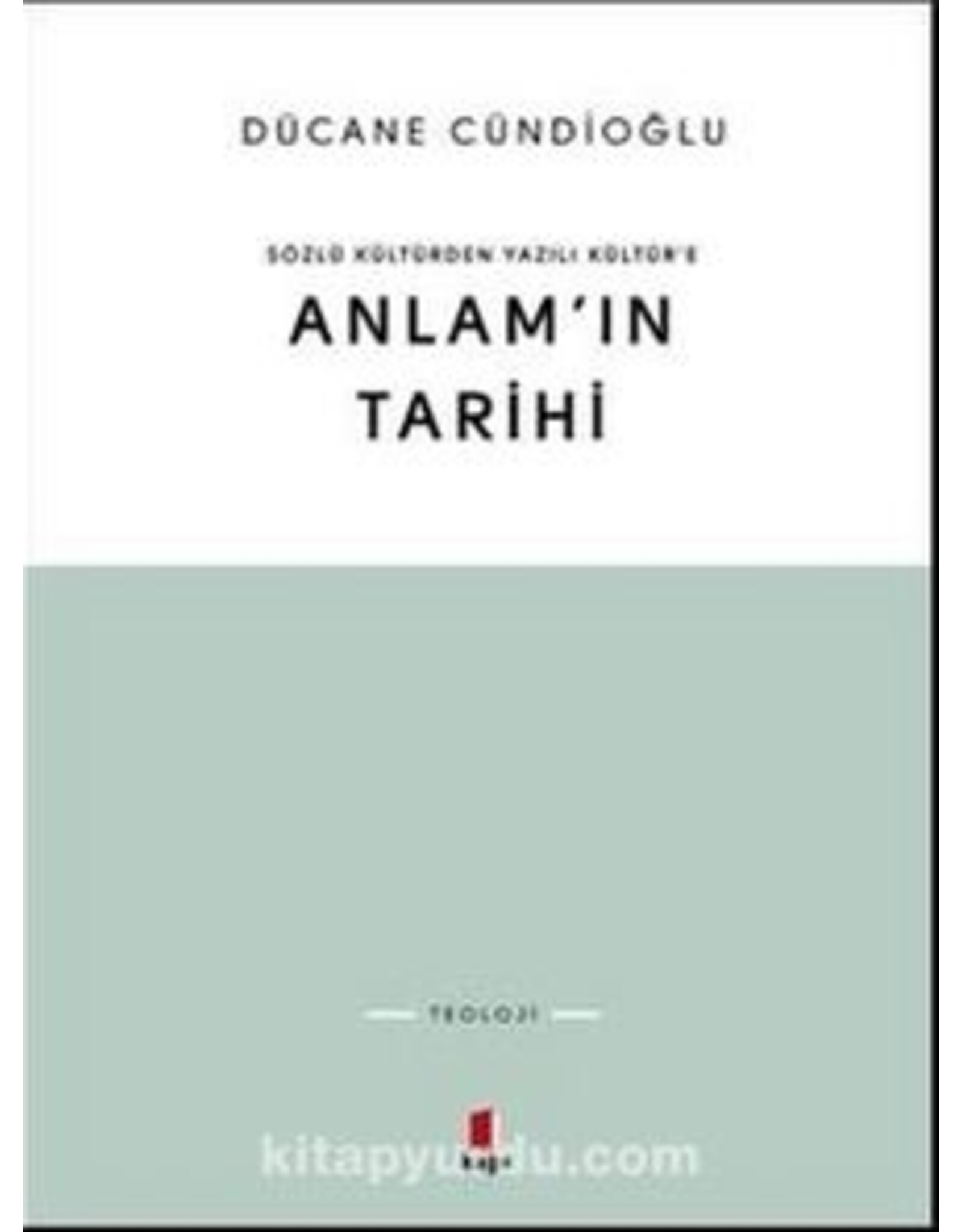 Anlam'ın Tarihi Sözlü Kültürden Yazılı Kültür'e