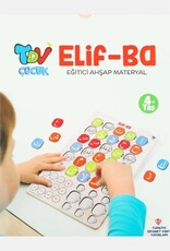 Harekeli Ahşap Elif Ba