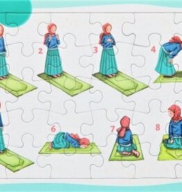 4-6 Yaş Namaz Öğreniyorum Kız 30 Parça Puzzle