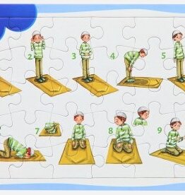 4-6 Yaş Namaz Öğreniyorum Erkek 30 Parça Puzzle