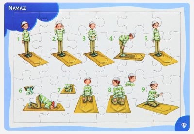 4-6 Yaş Namaz Öğreniyorum Erkek 30 Parça Puzzle
