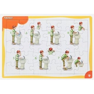 4-6 Yaş Abdest Öğreniyorum 30 Parça Puzzle