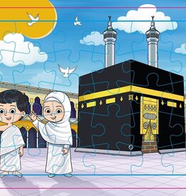 4-6 Yaş Değerli Mekanlar Kabe Puzzle 42 Parça
