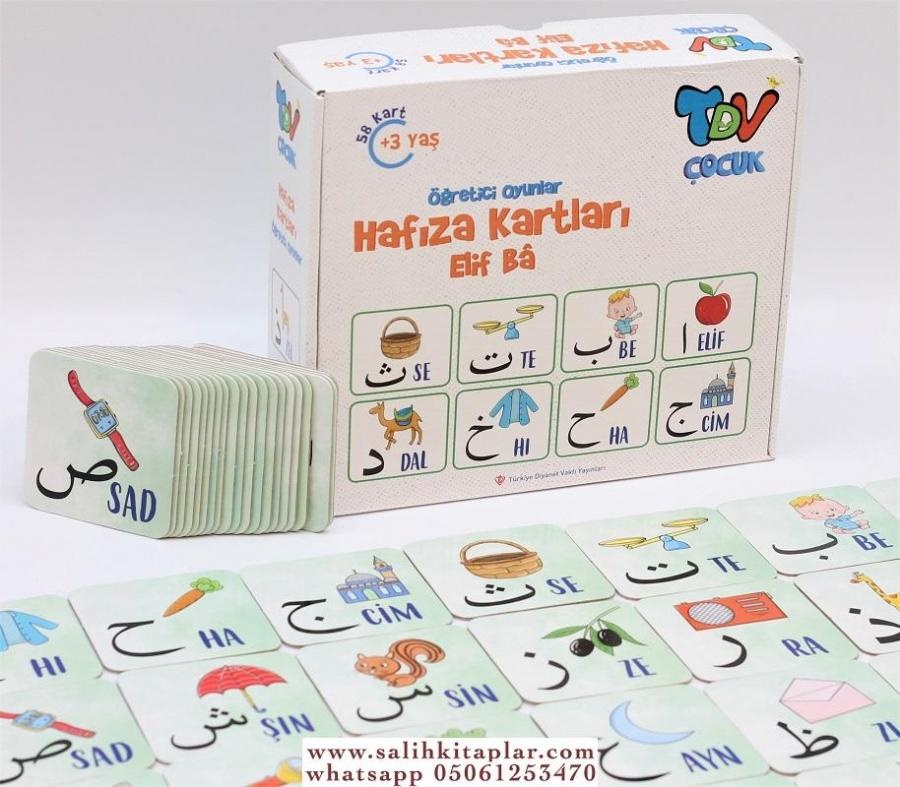 Öğretici Oyunlar Hafıza Kartları Elif Ba 58 Kart