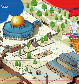 4-6 Yaş Değerli Mekanlar Mescidi Aksa Puzzle 42 Parça