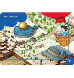 4-6 Yaş Değerli Mekanlar Mescidi Aksa Puzzle 42 Parça