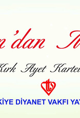 Kurandan Mesajlar Kırk Ayet Kartelası