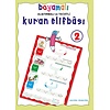 Boyamalı Alistirmali ve Tecvitli  Kur'an Elifbası 2