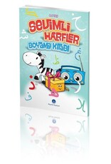 Sevimli Harfler Boyama Kitabı