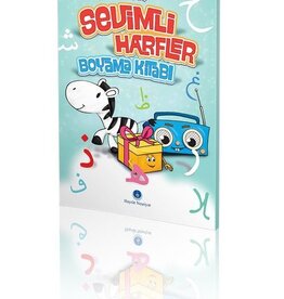 Sevimli Harfler Boyama Kitabı