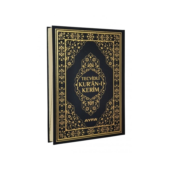 Ayfa Cami Boy Tecvidli Kuran-i Kerim (Yesil-Siyah-Kirmizi Renk)