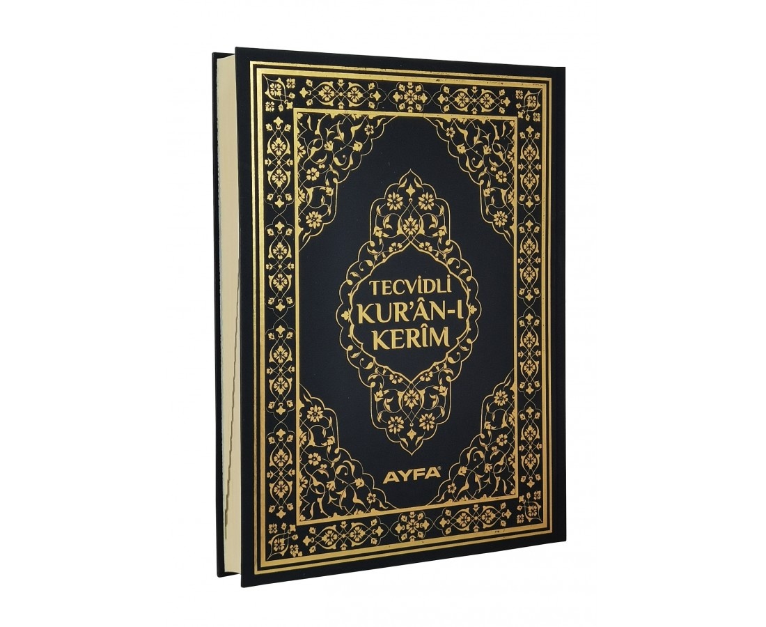 Ayfa Cami Boy Tecvidli Kuran-i Kerim (Yesil-Siyah-Kirmizi Renk)