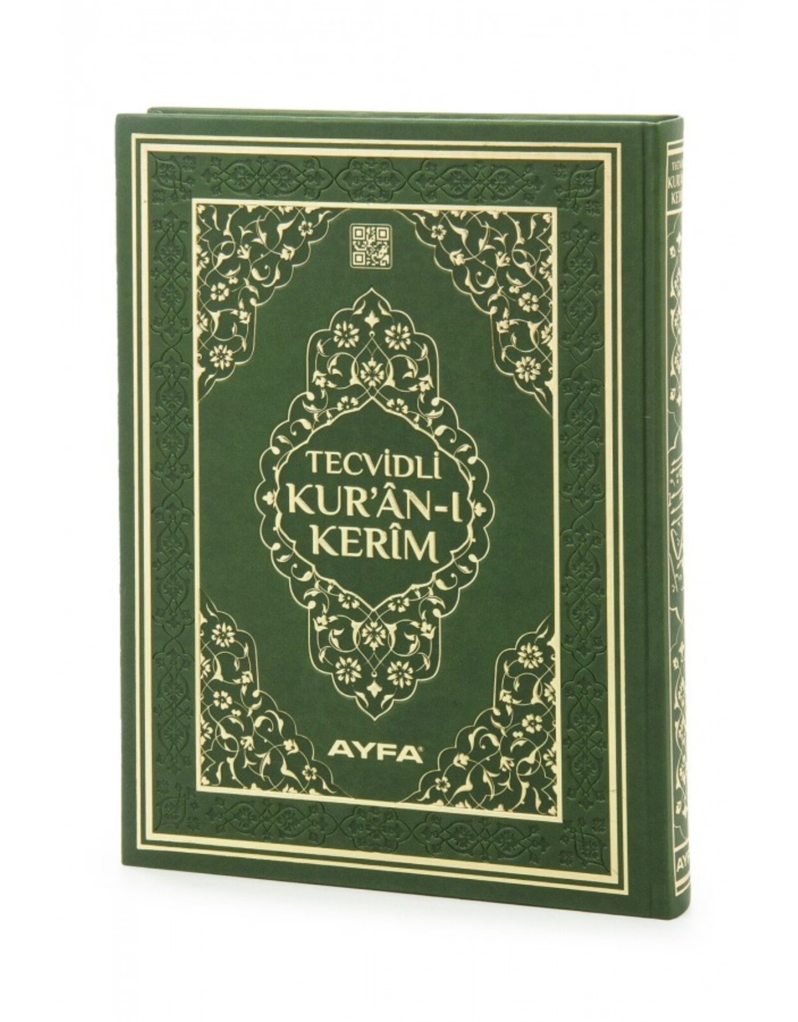 Ayfa Cami Boy Tecvidli Kuran-i Kerim (Yesil-Siyah-Kahverengi-Pembe Renk)