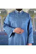 Ikranur Luks Mavera İmam Cübbesi- İndigo