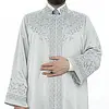 Ikranur Luks Arafat İmam Cübbesi Gri