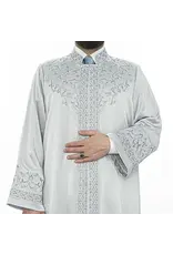 Ikranur Luks Arafat İmam Cübbesi Gri