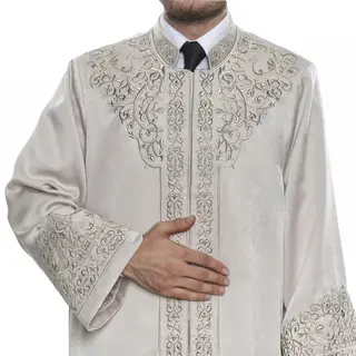 Ikranur Luks Osman Gazi İmam Cübbesi Vizon
