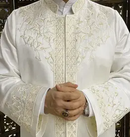 Ikranur Luks Ecmel İmam Cübbesi Krem