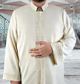 Ikranur Alim İmam Cübbesi Krem