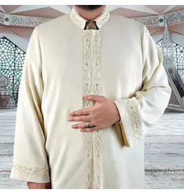 Ikranur Alim İmam Cübbesi Krem