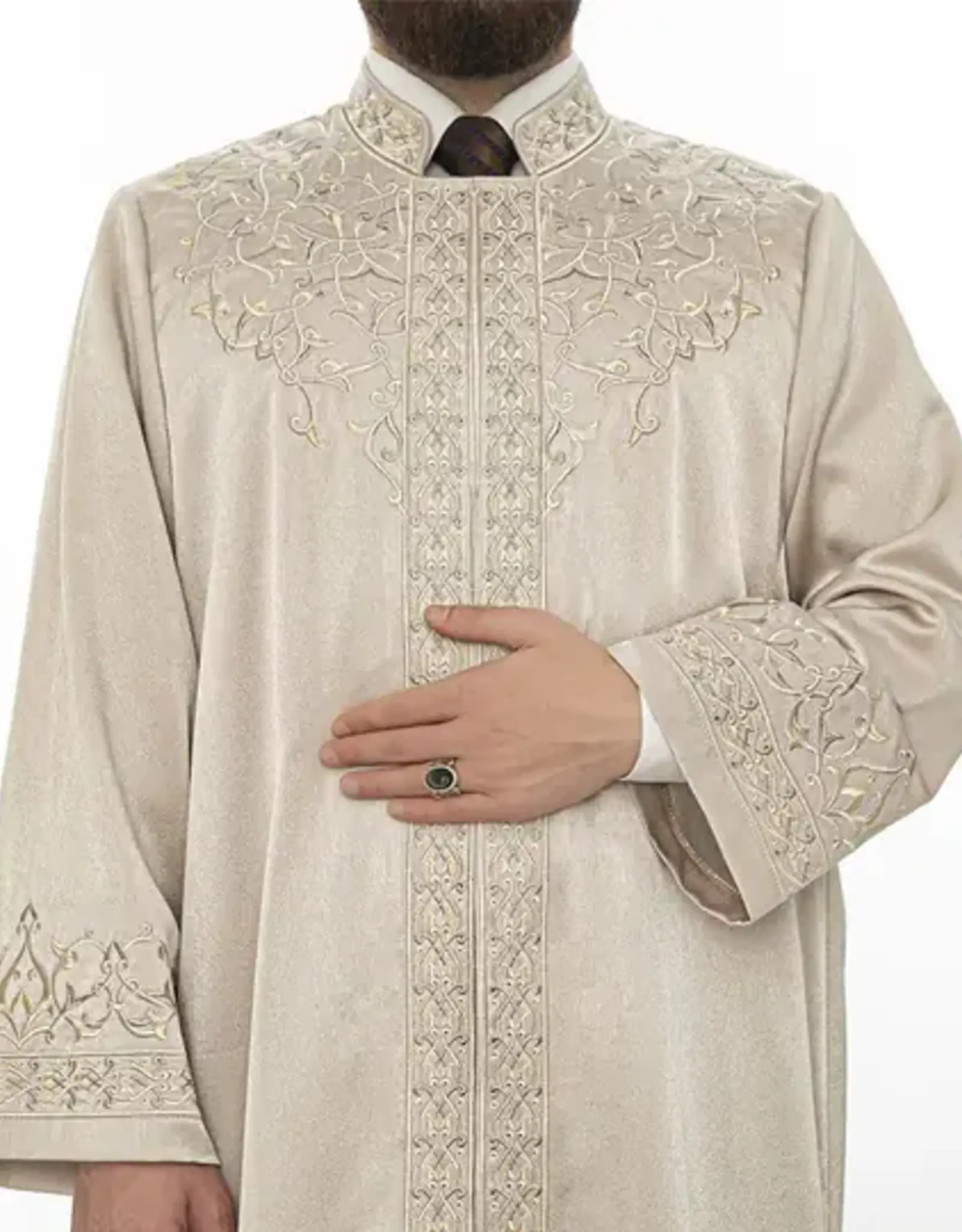 Ikranur Luks Gurani İmam Cübbesi Cübbe Vizon