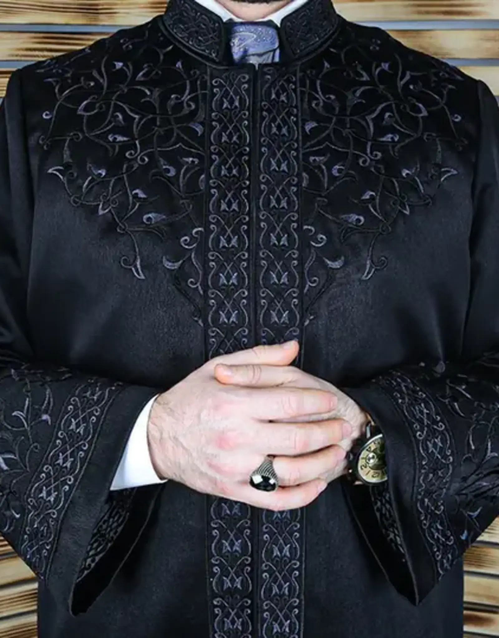 Ikranur Luks Secaat İmam Cübbesi Siyah