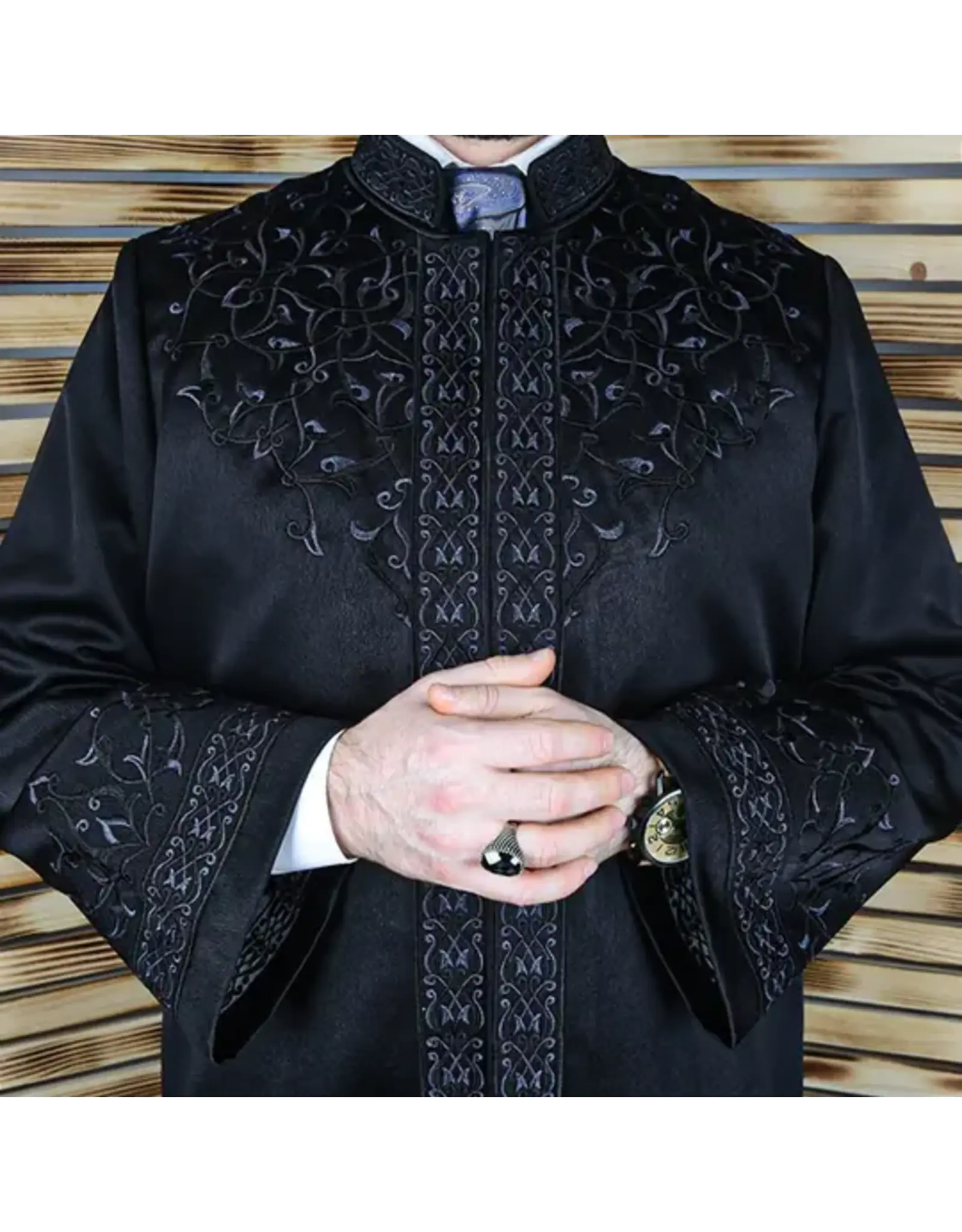 Ikranur Luks Secaat İmam Cübbesi Siyah