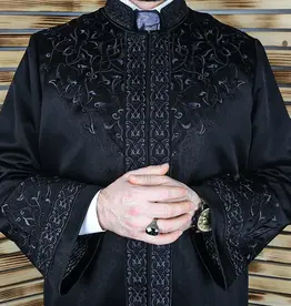 Ikranur Luks Secaat İmam Cübbesi Siyah