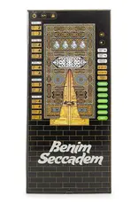 ikranur Kabeli Benim Seccadem Çocuklar İçin Sesli Konuşan 7 Dilde Namaz Kıldıran Seccade (Siyah 84 x 52 cm)